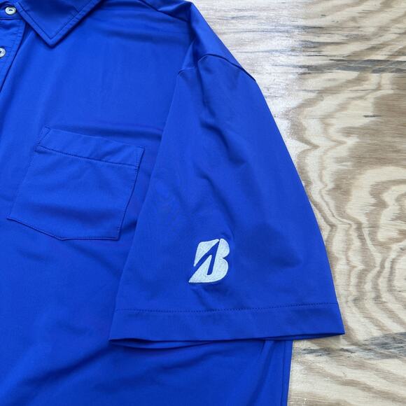 Peter Millar Summer Comfort Golf Polo Shirt Men's 2XL Royal Blue Stretch - Picture 7 of 12